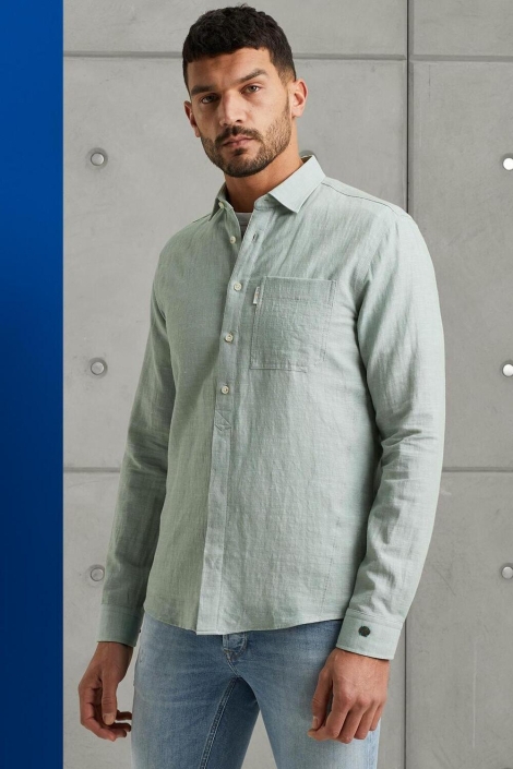 Cast Iron long sleeve shirt co li dobby